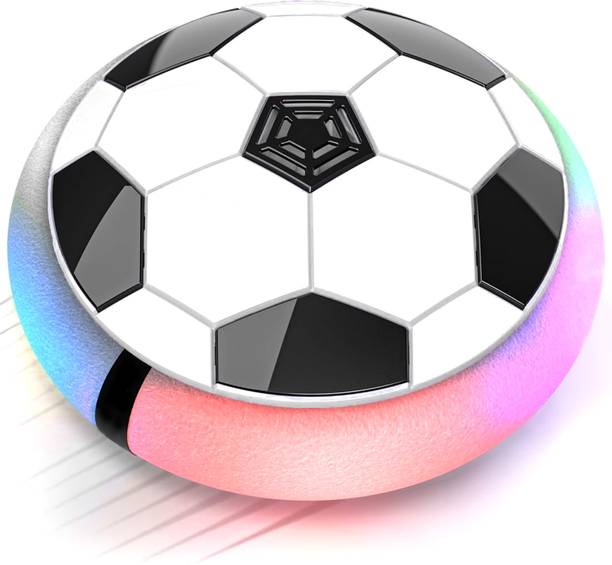 333MART Air Football Toy Hover Soccer Ball Floating Soft Foam Bumper With LED Lights Hoverball
