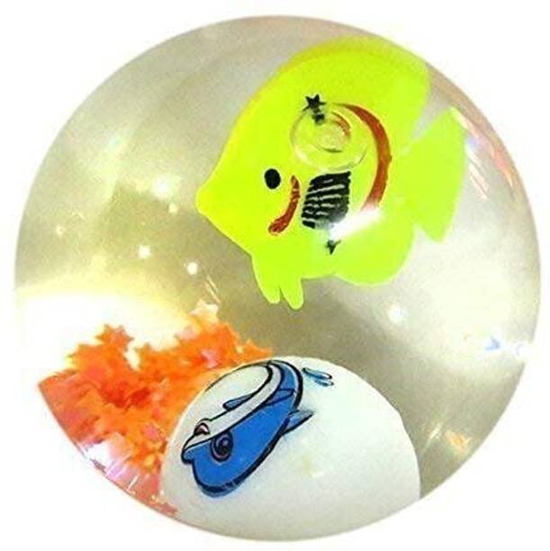 ASenterprises Rubber Bouncing Ball Anti-Stress Light LED Stress Gift Fun Toys Crazy Ball