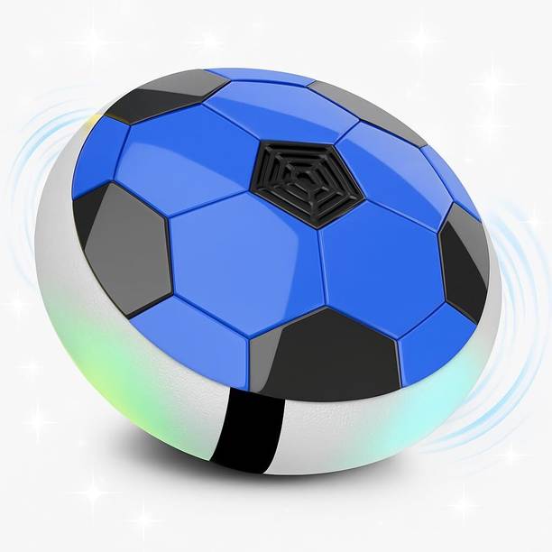 Kidzfun Air Football Toy Hover Soccer Ball Floating Soft Foam Bumper With LED Lights Football