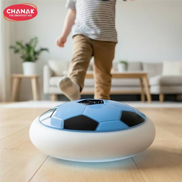 CHANAK Air Football Toy Hover Soccer Ball Floating Soft Foam Bumper With LED Lights Hoverball