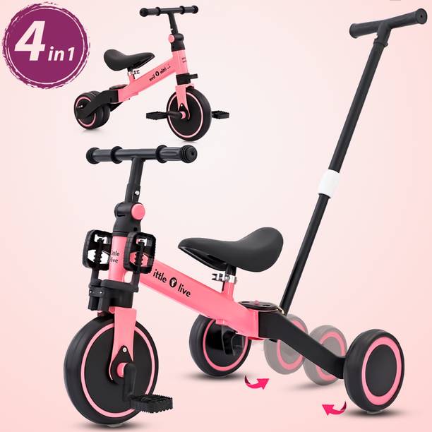 Little Olive The Most Advanced 4 in 1 Baby Cycle - Mini Marvel Grand Tricycle