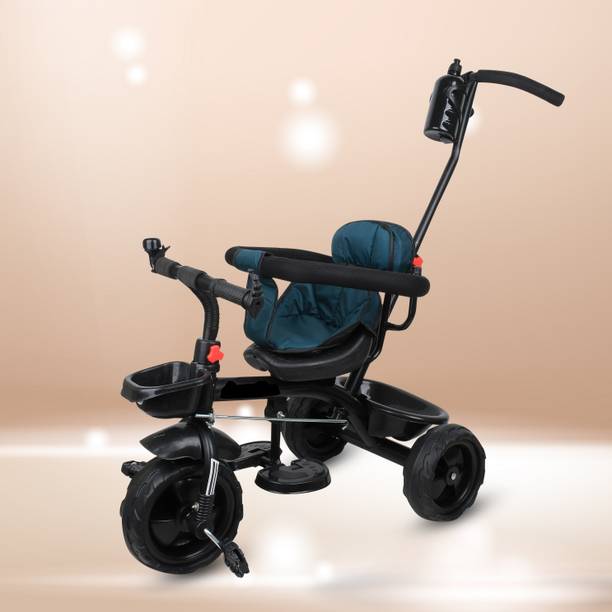 DUGGI MUGGI kids best trike 1-4 year kids with Parental Push Handle With Side Spot for Kids Tricycle