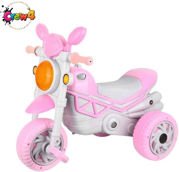 CREW4 Bullet Tricycle Ride-on with Lights and for Ages (1-5 years) 3005 Tricycle