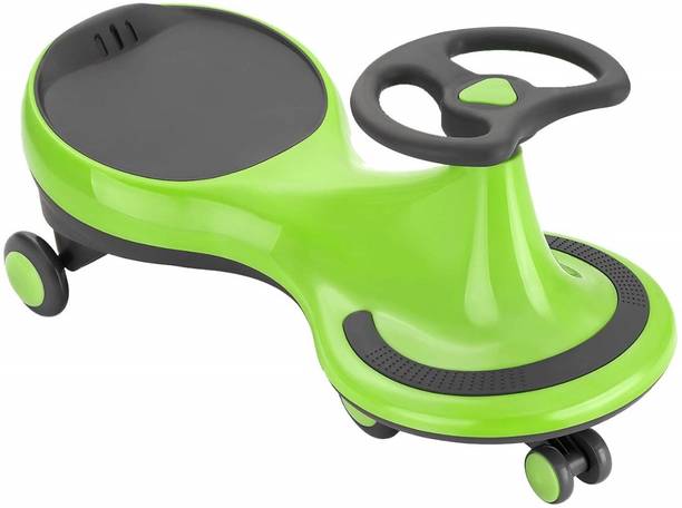 Aditi Toys Magic Car Kids RideOn Car with 360° Rotating Wheels, Smooth Turning System, Motion-Powered Tricycle