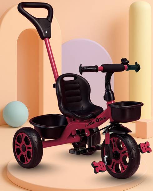 Little Olive Star Rider Tricycle - Safe, Sturdy, And Stylish Ride-On Toy For Kids, Ages 2-5 Tricycle