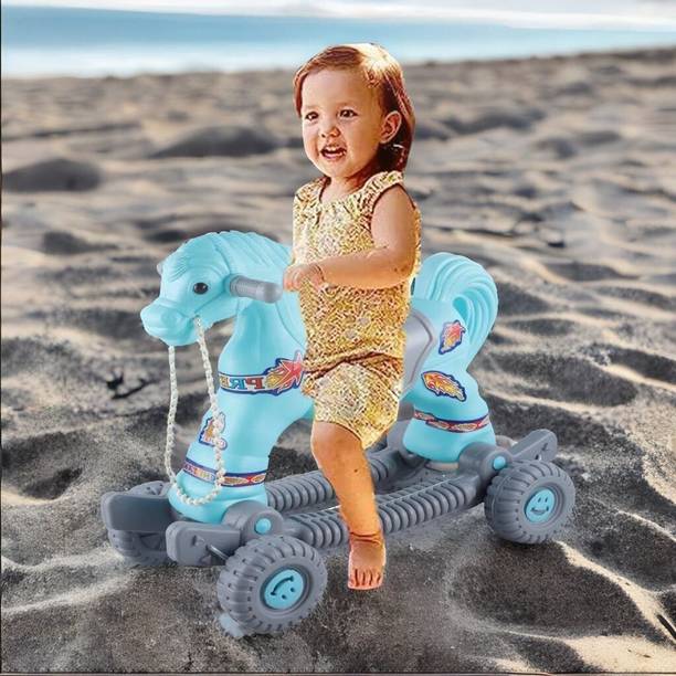toyprofessor Baby Horse Rider for Kids 1-3 Years Birthday Gift Horsey Rocker Ride-on Toy ride on toy with lagam Tricycle