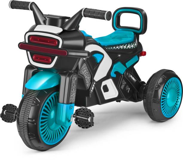 स्विंगिश Bike Pedal Tricycle for Kids Toddler Trike Headlight, Music Tricycle ट्राईसाइकिल