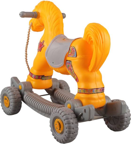toyprofessor Birthday Gift for Kids/Boys/Girls | Horse Rocker 45679 Tricycle