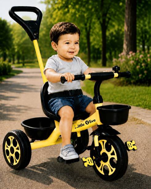 Little Olive Star Rider Tricycle - Safe, Sturdy, And Stylish Ride-On Toy For Kids, Ages 2-5 Tricycle