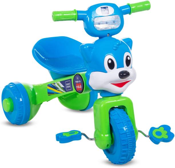 MeeMee Baby Tricycle with Music & Lights-green for Kids, Boys, Girls of 1-2 Years Tricycle