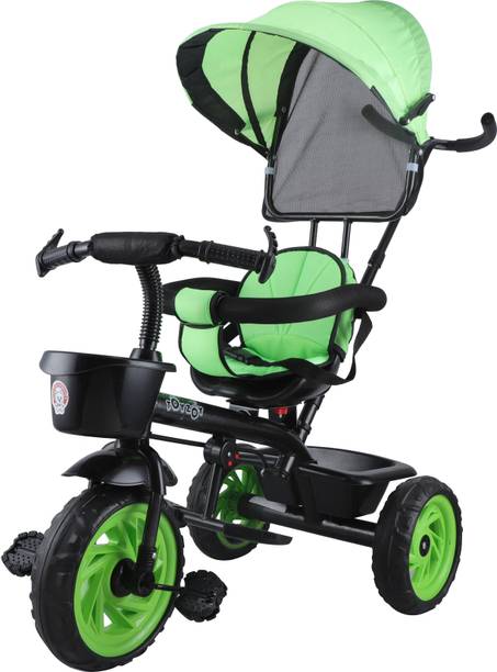 JoyRide Stroller Tricycle| For Kids Trike |Tricycle with Canopy for Kids| Boys|Girls Age Group 2 to 5 Years Tricycle