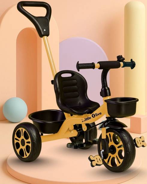 Little Olive Star Rider Tricycle - Safe, Sturdy, And Stylish Ride-On Toy For Kids, Ages 2-5 Tricycle