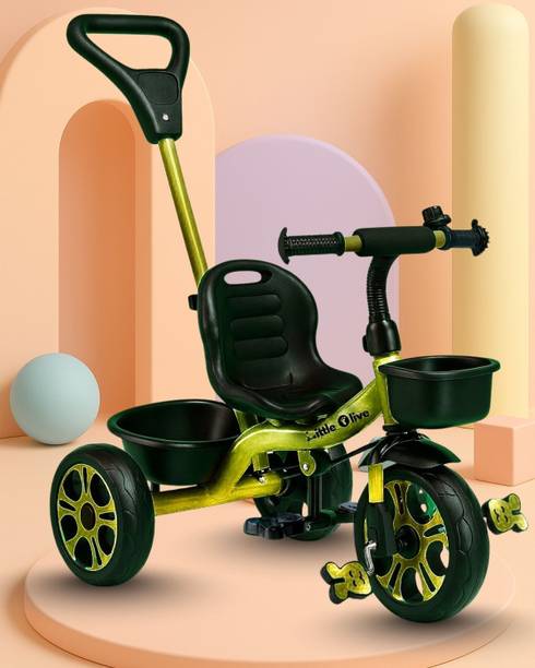 Little Olive Star Rider Tricycle - Safe, Sturdy, And Stylish Ride-On Toy For Kids, Ages 2-5 Tricycle