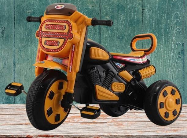 TOYSHOPPEE Child For Bike|Music Horn|Multicolour Lights|Cycle for 3-6 Years Boy & Girl SEFTY RDX BIKE PVC BODY WITH NEW COLOUR COMBINATION Tricycle
