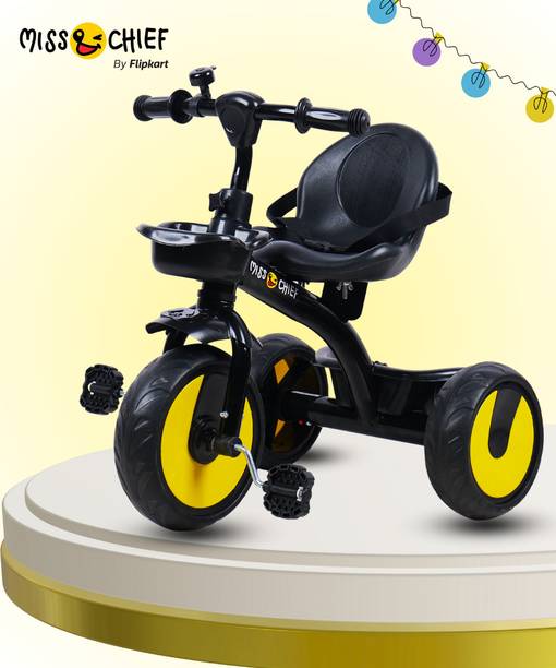 Miss & Chief Pixi Baby Tricycle Sturdy and Safe for Kids with storage baskets (Ages 2-5yrs) Tricycle