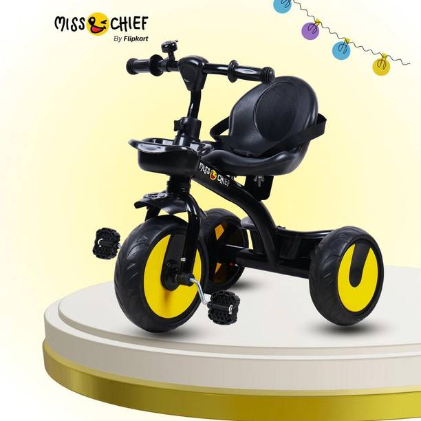 Miss & Chief Pixi Baby Tricycle Sturdy and Safe for Kids with storage baskets (Ages 2-5yrs) Tricycle