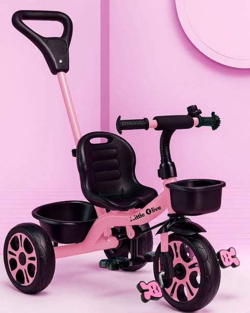 Little Olive Star Rider Tricycle - Safe, Sturdy, And Stylish Ride-On Toy For Kids, Ages 2-5 Tricycle