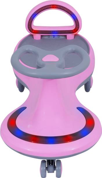 Kurb Magic Swing Car for Kids Push Ride on Toy Non Battery Operated Ride On Twister DLX Tricycle