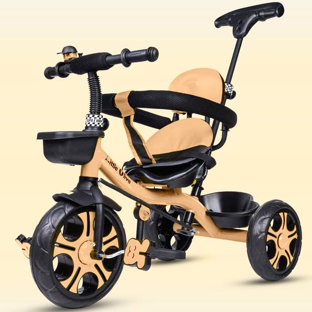 लिटिल ओलिव Kiddie Kart Tricycle - Safe, Sturdy, And Stylish Ride-On Toy For Kids, Ages 2-5 ट्राईसाइकिल