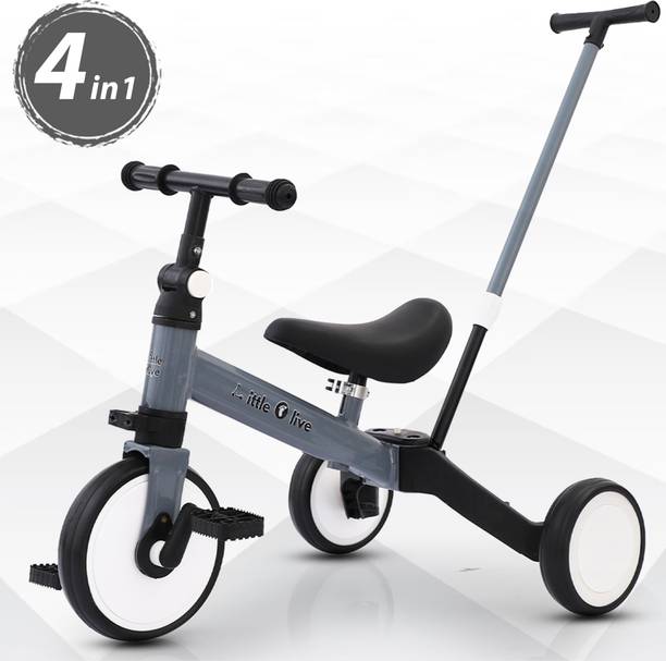 Little Olive The Most Advanced 4 in 1 Baby Cycle - Mini Marvel Grand Tricycle