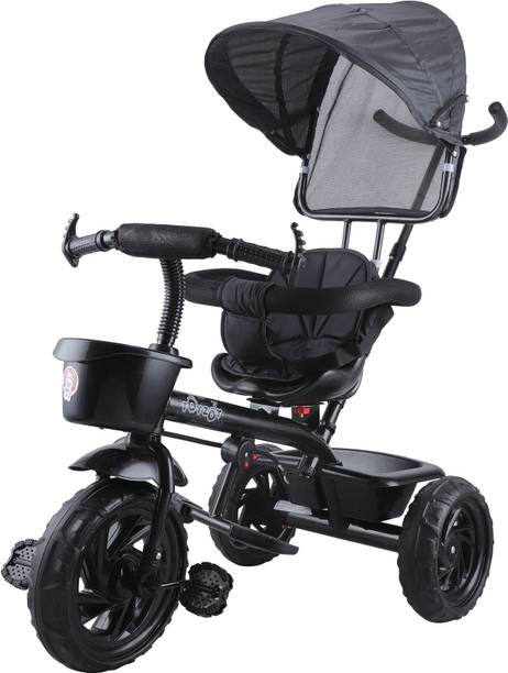 JoyRide Stroller Tricycle For Kids Trike |with Canopy | Boys|Girls Age Group 2 to 5 Years Tricycle