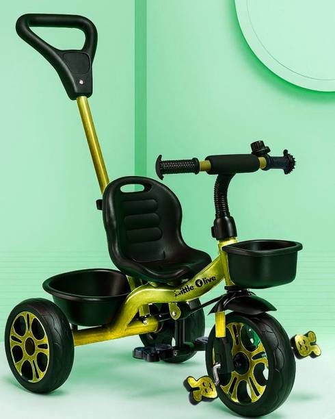 Little Olive Star Rider Tricycle - Safe, Sturdy, And Stylish Ride-On Toy For Kids, Ages 2-5 Tricycle