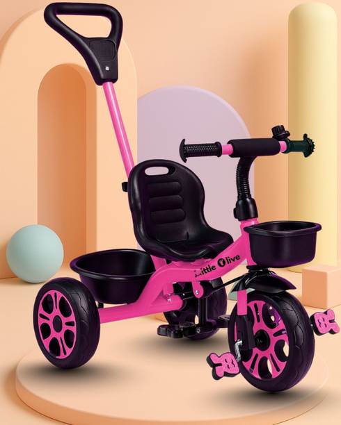 Little Olive Star Rider Tricycle - Safe, Sturdy, And Stylish Ride-On Toy For Kids, Ages 2-5 Tricycle