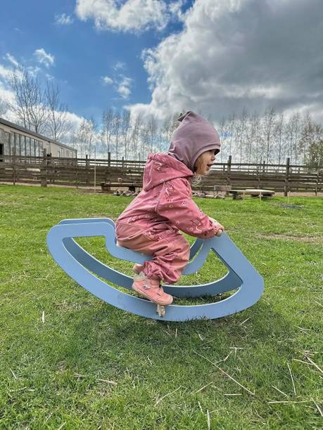 KNOSPERIA Solid Wood 1 Seater Rocking Chairs