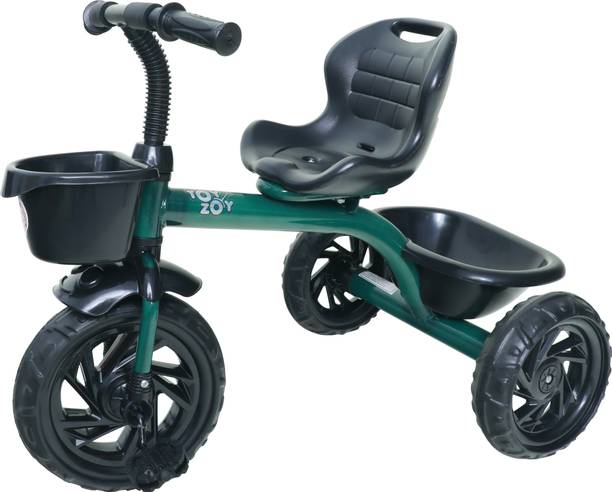 Maanit Tricycle With Dual Storage Basket for Kids|Boys|Girls Age Group 2 to 6 Years Model_TZ 0001_Stylish Comfort Tricycle