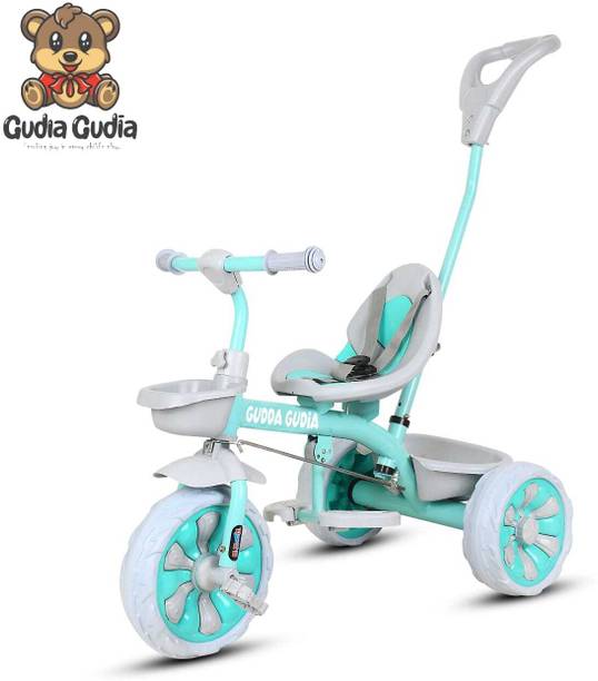 Gudda Gudia Tricycle with Parental Handle | For Ages (1–5 years) Noni Parental Tricycle Tricycle