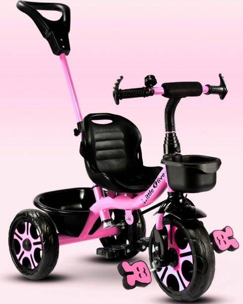 Little Olive Star Rider Tricycle - Safe, Sturdy, And Stylish Ride-On Toy For Kids, Ages 2-5 Tricycle