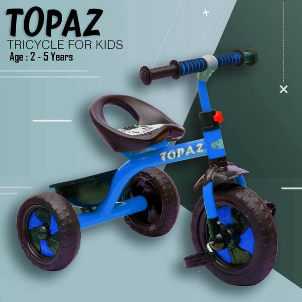Pandaoriginals HEAVY DUTY TRICYCLE TOPAZ TRICYCLE AGE 2-5 YRS| STRONGEST FRAME | Tricycle