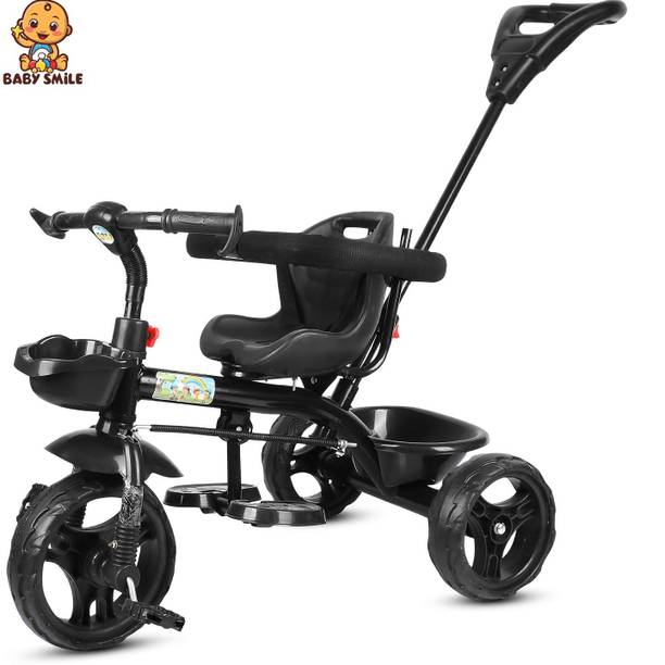 Baby Smile TRICYCLE FOR BABY KIDS FOR GIRL OR BOY Best for age 1,2,3,4,5 year kids Tricycle DVPOT-13B Tricycle