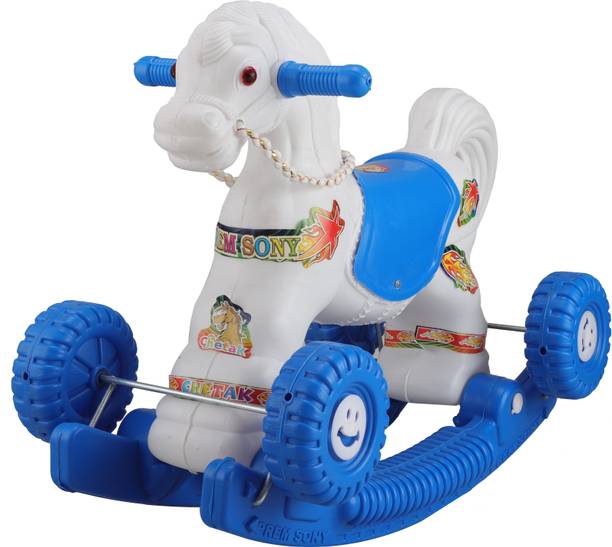 toyprofessor Baby horse rider for kids 2 in 1 function for 1-3 years Rideons & Wagons Non Battery Operated Ride On