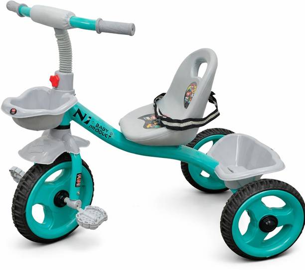 Keppz Baby Tricycle with Comfortable Seat, Safety Belt & Front Basket. kpt0186 Tricycle