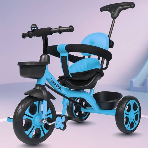 Little Olive Kiddie Kart Tricycle - Safe, Sturdy, And Stylish Ride-On Toy For Kids, Ages 2-5 Tricycle