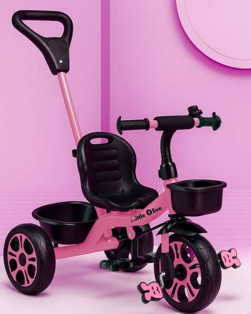 Little Olive Star Rider Tricycle - Safe, Sturdy, And Stylish Ride-On Toy For Kids, Ages 2-5 Tricycle