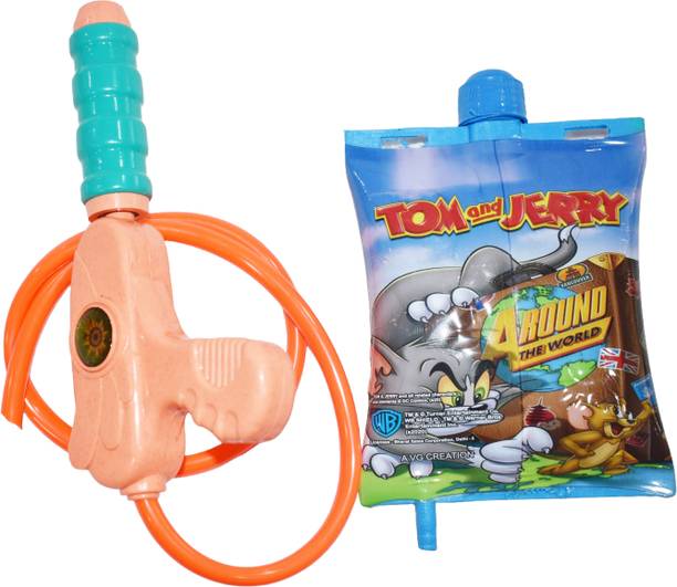 The Flying Tree Colorful Holi Pichkari | Light Weight Holi Water Toy Gun Water Gun