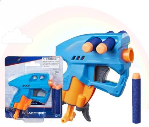 KinderTales Nerf Nanofire Blaster Single-Shot(IND*9632) Blaster with Dart Storage Guns & Darts