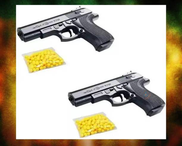 Shivsoft FB2004Toy Gun with Count 6mm BB Bullets for Kids_packof2-mk1474 Darts & Plastic Bullets