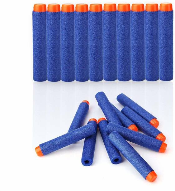 YATRI Toy Bullet Foam Dart Bullets for Nurf N Strike Elite Guns, 20 -Piece , Blue) Darts & Plastic Bullets