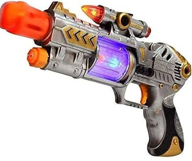AKTOON TOYS Laser Gun with Flashing Light and Sound Toy for Kids Guns & Darts Guns & Darts
