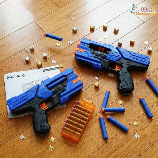 Kriiddaank Mega Shooter Blaster Toy soft bullet gun Guns & Darts