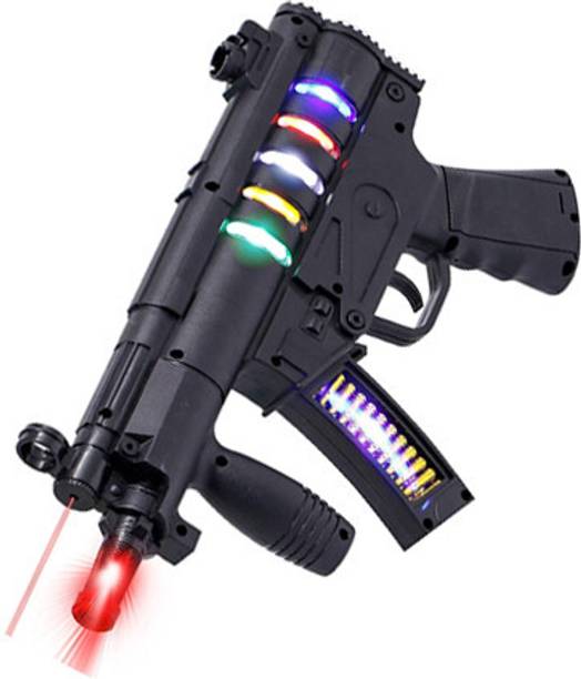 TOYSFIRE Future Real-Looking Battle Toy Gun AK938 | Sound & 3D Light Effects-143 Guns & Darts