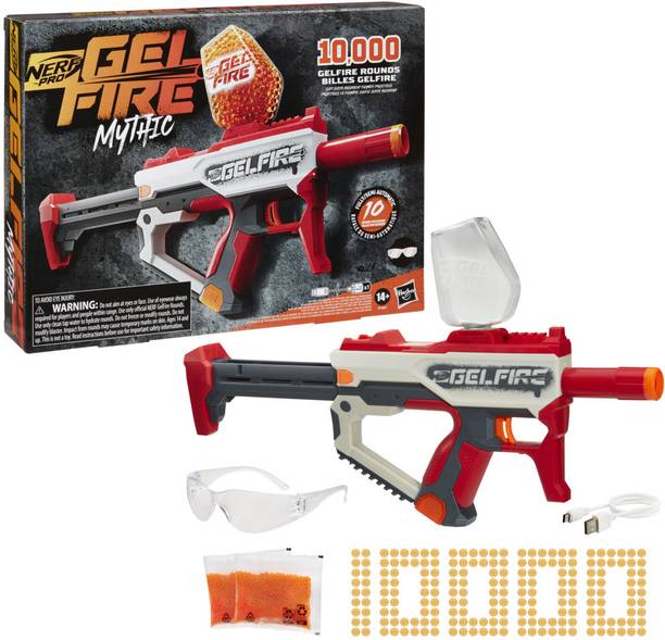 Nerf Pro Gelfire Mythic Blaster & 10,000 Gelfire Rounds Guns & Darts