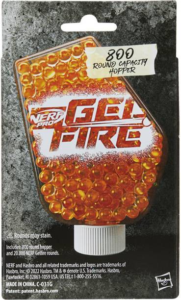 Nerf Pro Gelfire Refill, 20,000 Dehydrated Gelfire Rounds, Ages 14 Guns & Darts