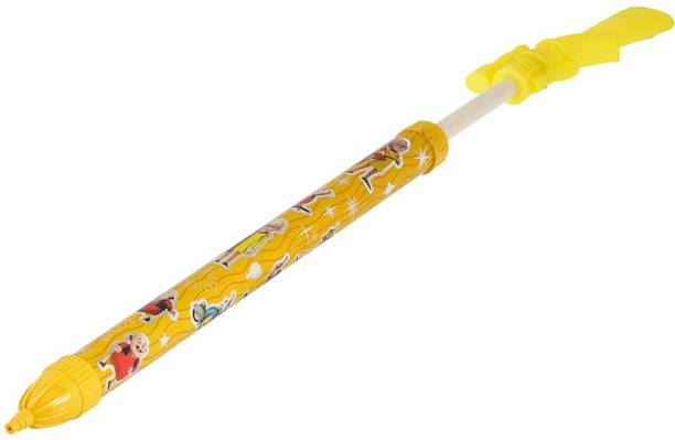 Brown Leaf High Pressure Long Water Toy Gun Pump Pipe Pichkari For Kids Holi Pool Party Fun Water Gun