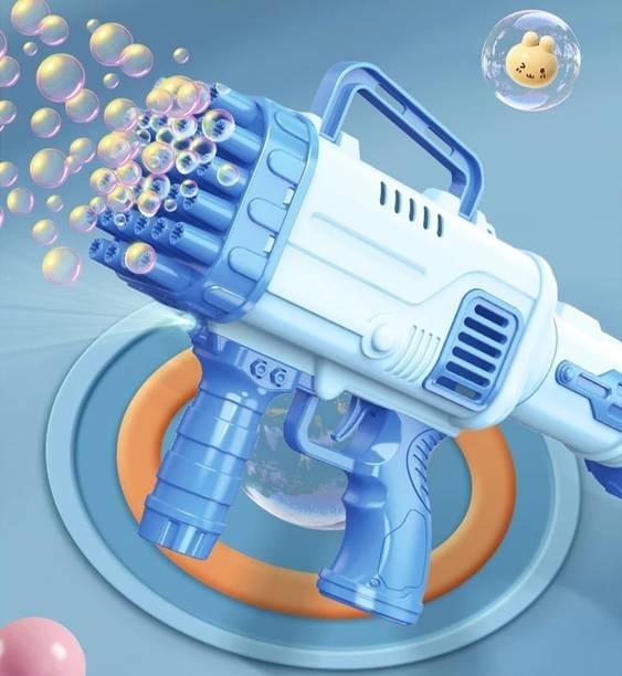 Celvia Bubble Gun Toy for Kids | Automatic Bubble Blower for Outdoor Fun Guns & Darts