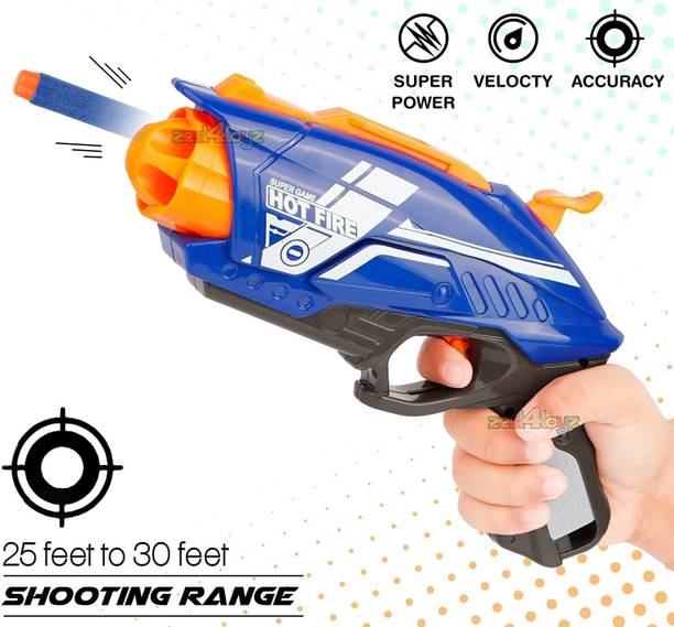 AS TRADERS Blaze Storm Foam Blaster Toy Gun for Kids Best Guns, G08 Guns & Darts