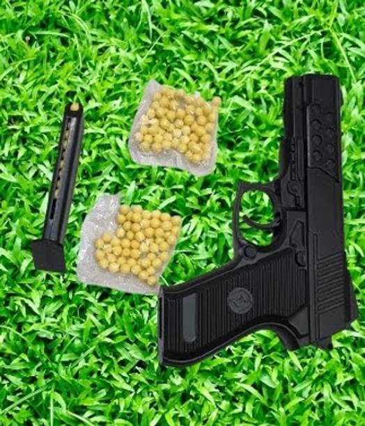 SHIVI NAKLI ALPHA GUN WITH 120 BULLETS OF KIDS GUN & DARTS Guns & Darts
